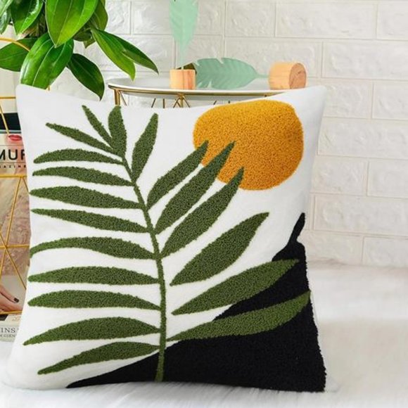 Modern Boho Decorative Throw Pillow Cover Case Accent Abstract Mid Century Decor - Picture 2 of 12